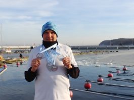 5 medali Michała w Gdynia Winter Swimming Cup 2021