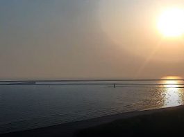 Świnoujście - Wschód słońca - maj - godzina 0530