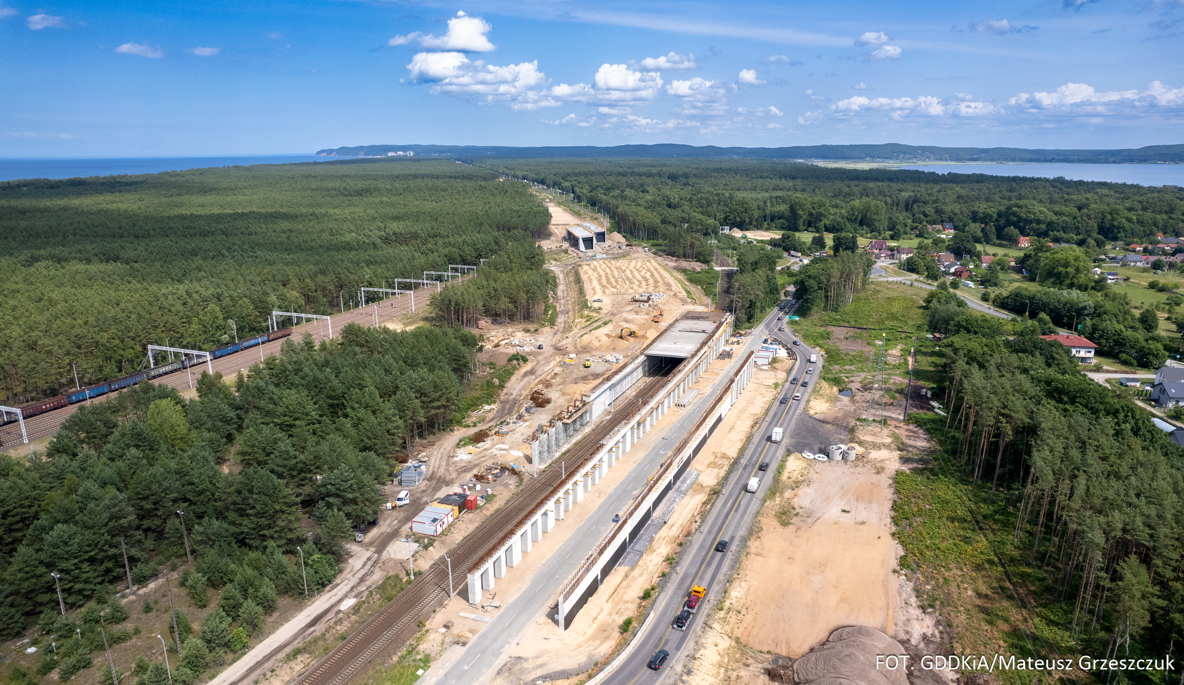 budowa wiaduktów w rejonie Świnoujście-Łunowo